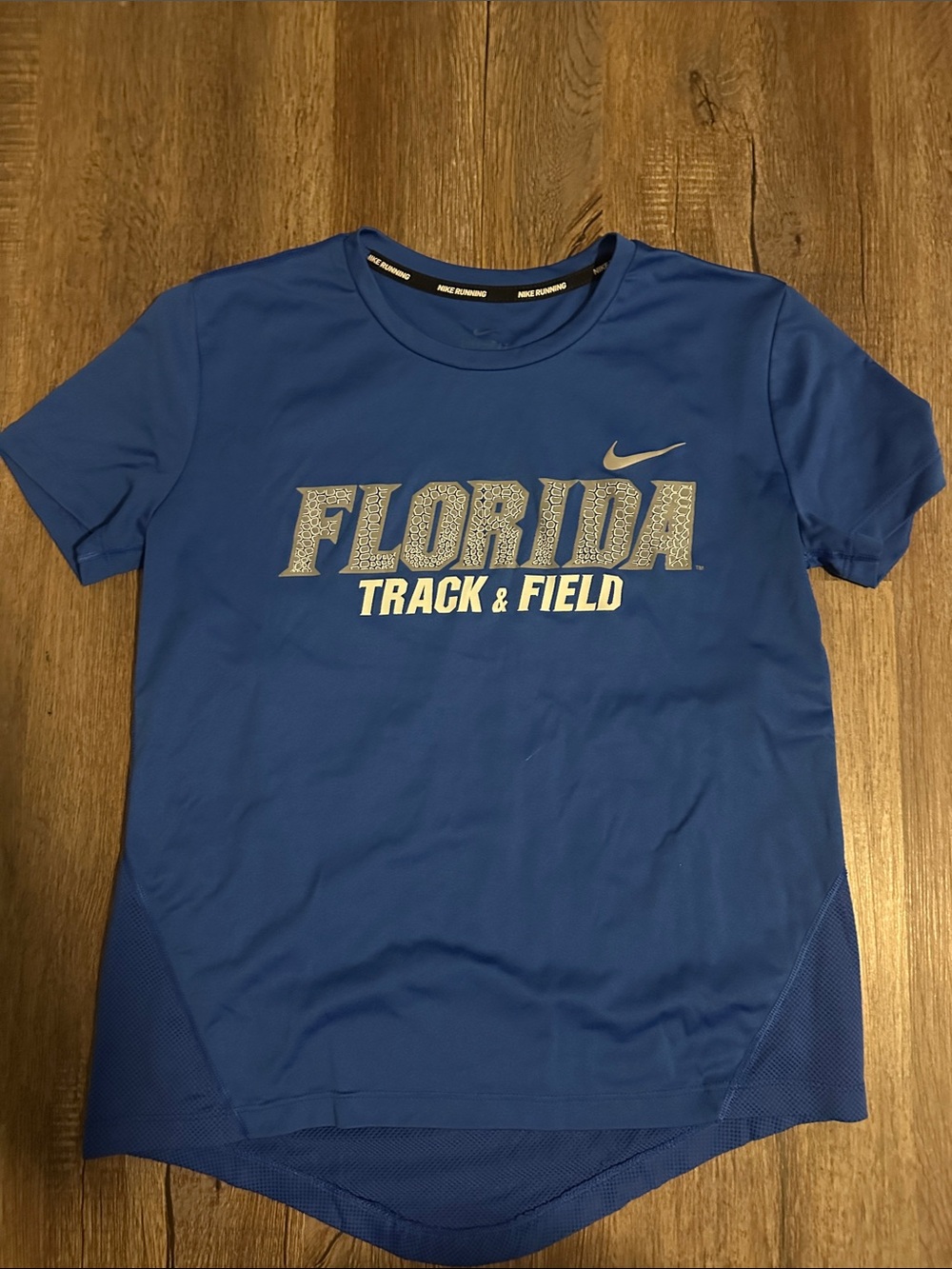 Nike Royal Blue Florida Track & Field Graphic Tee